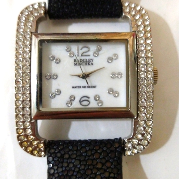 Badgley Michka Blinged Out Lady's Watch - Picture 4 of 5